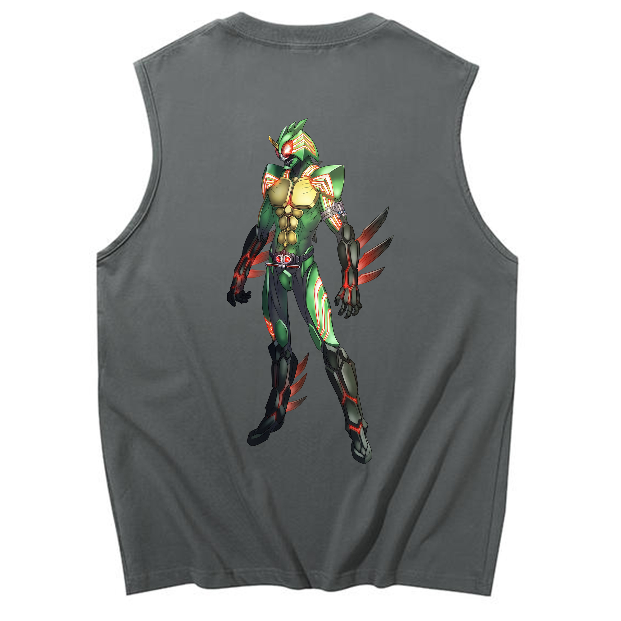 （画像用） ウルトラマン Ultraman コットン100％タンクトップ（背面プリント）